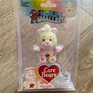 Worlds Smallest Care Bears True Heart Plush Bear Series 4 Collectible Series